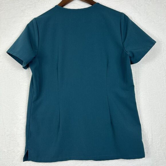 Figs Casma Scrub Top Women’s Small Technical Collection V Neck Green - Picture 7 of 7
